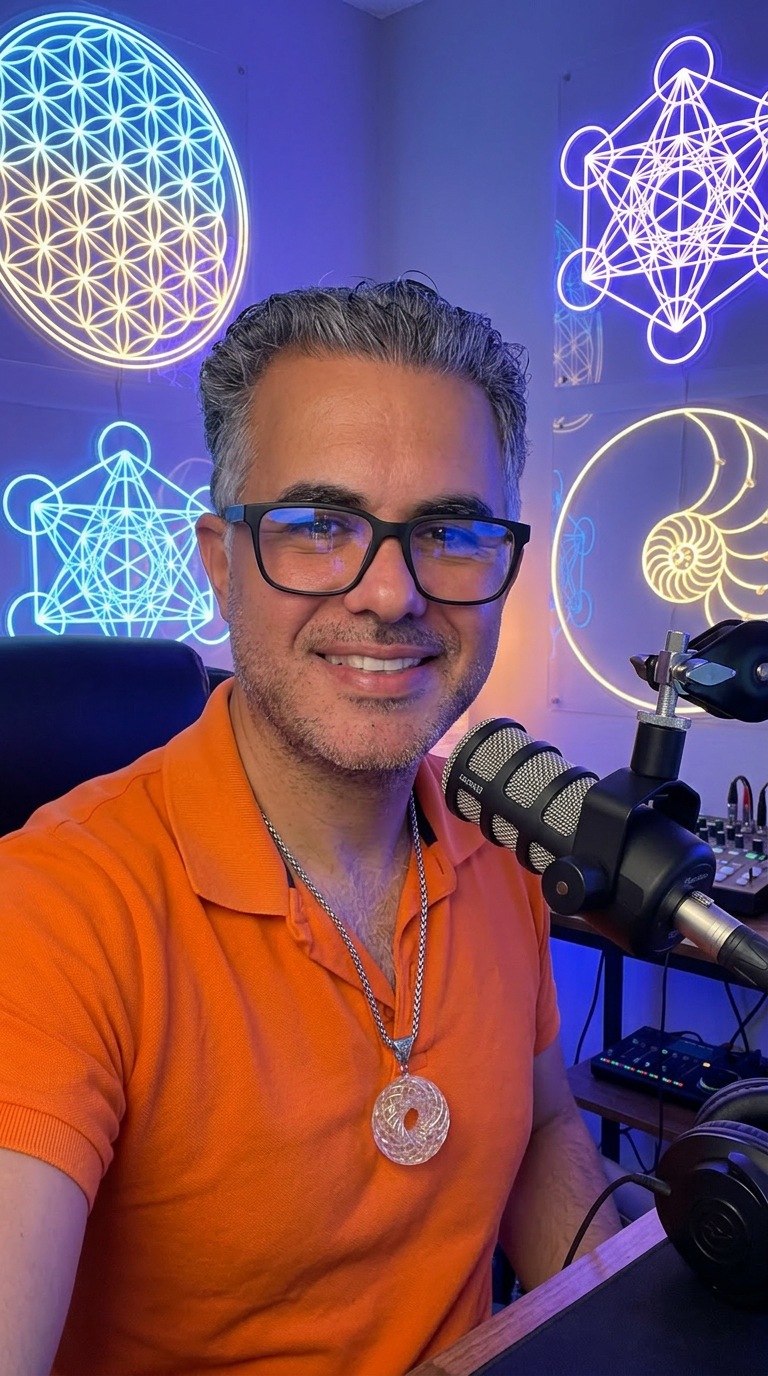 Art Tawanghar in his recording studio